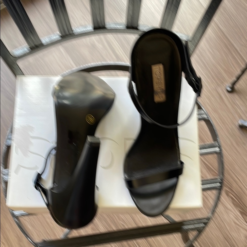 Elegant Black Women's Sandals
